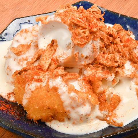 あったかい?ポテサラ~オンザ煮卵~